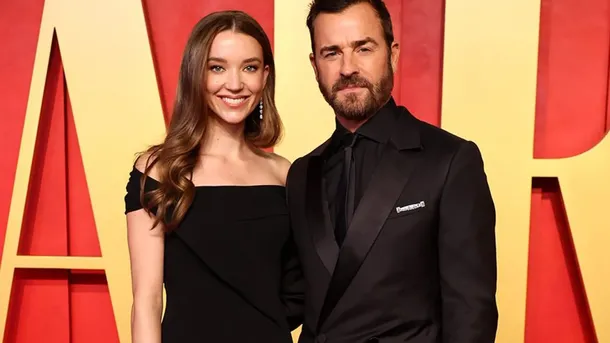 Justin Theroux and Nicole Brydon Bloom Stun on the Red Carpet Just Days After Welcoming Their Son