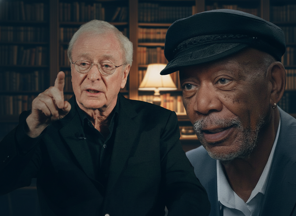 Why Michael Caine and Morgan Freeman Idolize This Hollywood Legend