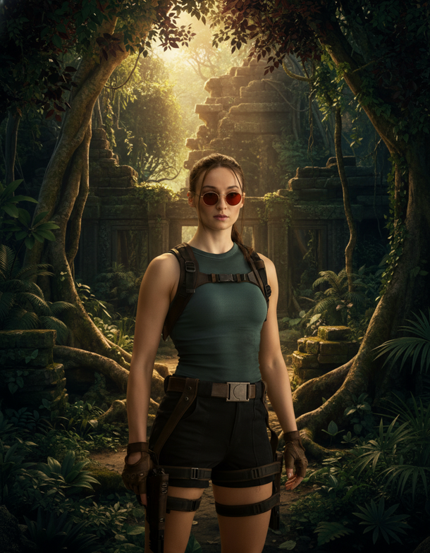 Sophie Turner Steps Into Iconic '90s Lara Croft for Prime Video Series