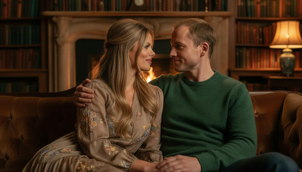 How Brooks Nader and Taron Egerton Turned Effortless Chemistry Into Real Romance