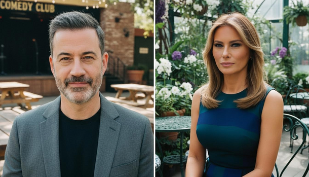Jimmy Kimmel’s Expectant Widow Swipe at Melania Trump Was Just the Start
