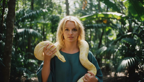 Britney Spears Teases Spiritual Journey With Cryptic Snake Photo