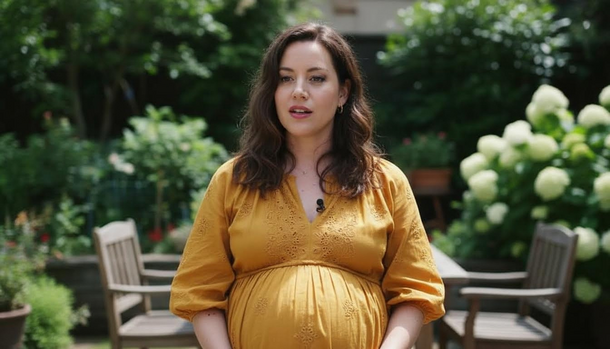 Pregnant Aubrey Plaza’s Baby-to-Be Steals the Show With a Mid-Interview Kick