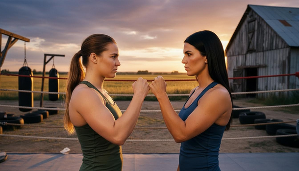 Ronda Rousey Blitzes Gina Carano in 17 Seconds in Netflix Comeback Bout