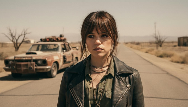 Jenna Ortega Takes the Wheel in Leos Carax’s Mysterious Dystopian Road Odyssey Lily May B