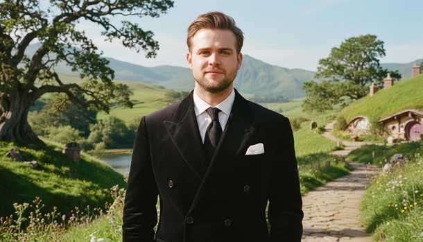 He Watched It a Million Times — Now Leo Woodall Is Living His Lord of the Rings Childhood Dream