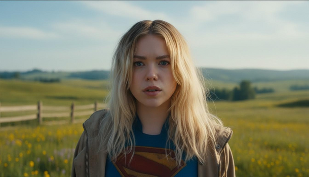 Superman’s Hope-Fueled Appearance Supercharges First Supergirl Clip Ahead of Big Release