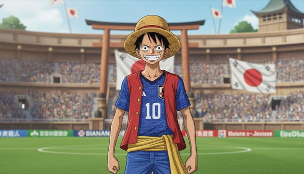 One Piece Rallies Behind Japan’s FIFA World Cup 2026 Squad With a Surprise Collaboration