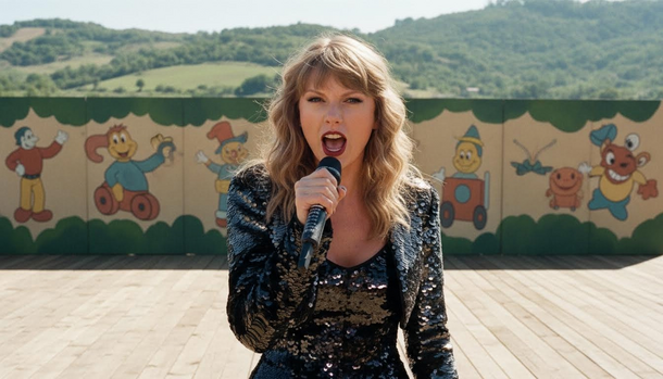 Taylor Swift Joins Randy Newman for a Show-Stopping Surprise Duet After the Toy Story 5 World Premiere