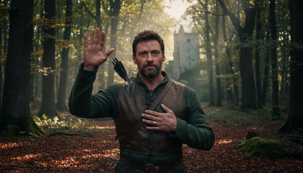 Hugh Jackman all but confirms the ending you’re expecting in The Death of Robin Hood
