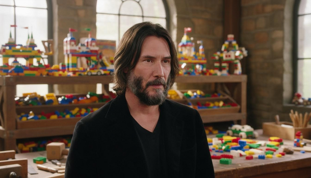 Keanu Reeves in talks to build a live-action hybrid Lego adventure with Toy Story 4 director
