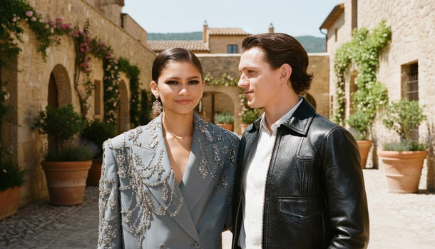 Tom Holland is Zendaya’s ultimate hype man at The Odyssey world premiere