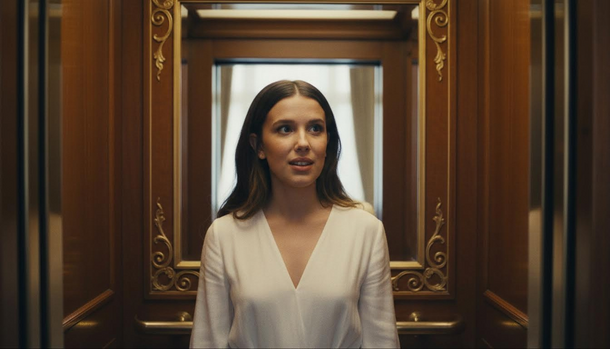‘I nearly collapsed’: Millie Bobby Brown on starstruck lift encounter with Michelle Pfeiffer