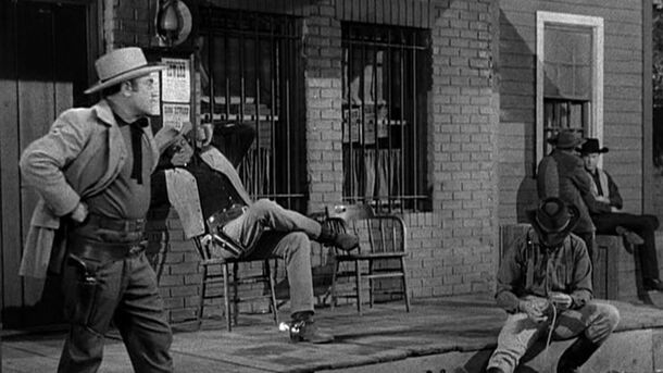 What state was Gunsmoke filmed in? Dodge City stood on a studio backlot — the open-range scenes were shot in other states