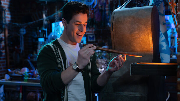 How does Justin have magic in Wizards Beyond Waverly Place?