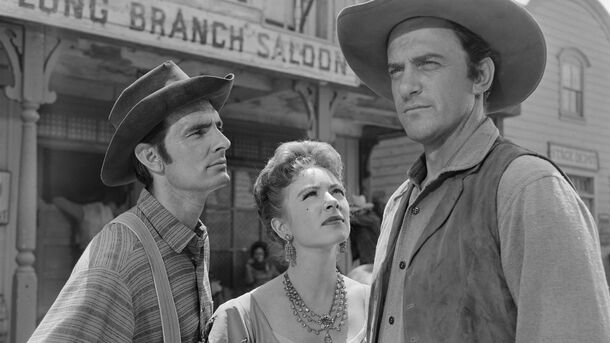 Why was Gunsmoke filmed in black and white? The switch to colour came in the same season CBS nearly cancelled it