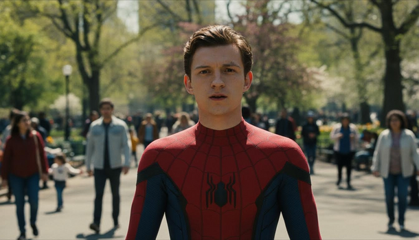Tom Holland finally meets his namesake — and it gets hilariously awkward