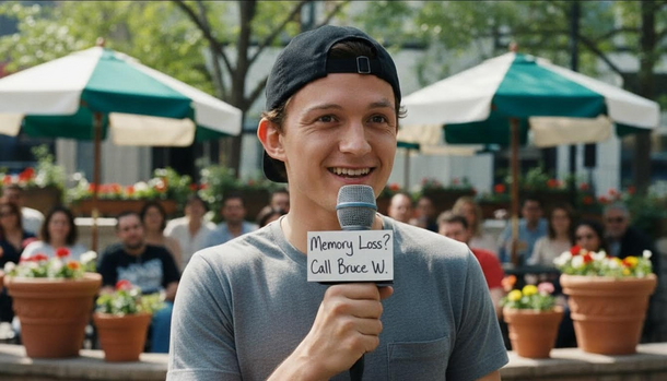 Tom Holland’s cheeky dig as The Batman star Robert Pattinson forgets his last film