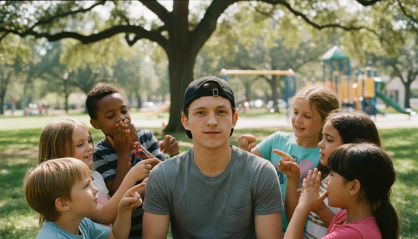 Kids Grill Tom Holland Over His Marvel Spoilers in Hilarious Video
