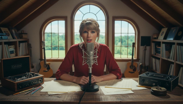Taylor Swift goes all in on new music, returning to the studio
