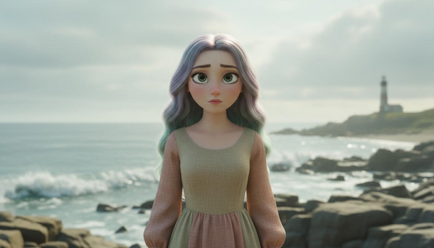Exclusive look: Netflix previews its bittersweet animated romance 'In Waves'