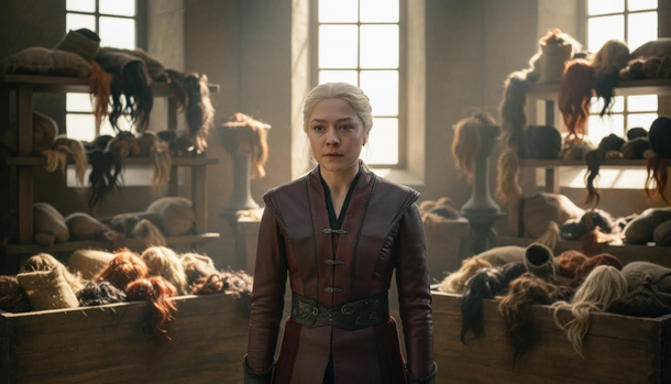 For the House of the Dragon audition, Emma D’Arcy went DIY with a wig