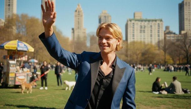 'Clayface's' Tom Rhys Harries opens up about embracing USA culture with his parents