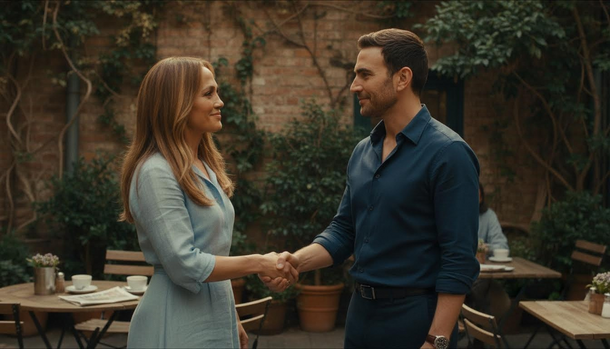 Casually dating, Jennifer Lopez and Brett Goldstein take their office romance into real life