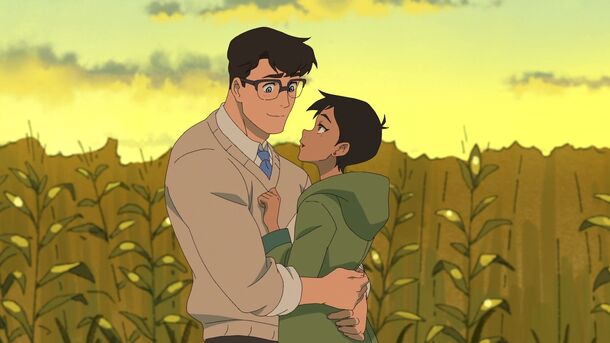 When does Lois find out in My Adventures with Superman? Sooner than in Smallville, Lois & Clark or any comic — the writers built the show around it
