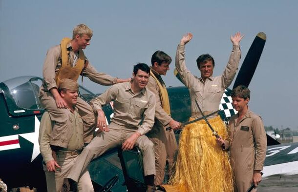 What happened to Jeb on Black Sheep Squadron?
