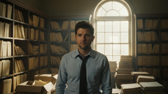 For The Aviator, Adam Scott filed an FBI request—then received a box of government documents