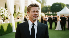At Taylor Swift and Travis Kelce’s wedding, Brad Pitt says he lost Ines De Ramon