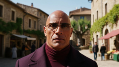 Meet 70-year-old Dwayne Johnson in Benny Safdie's 'Lizard Music'
