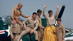 What happened to Jeb on Black Sheep Squadron?