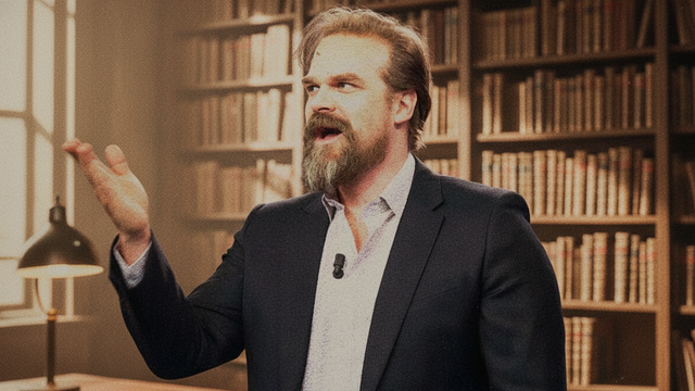 David Harbour Slams Method Acting and Shares His Unique Approach