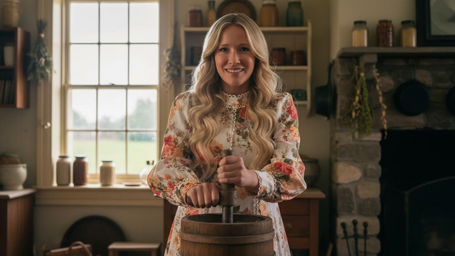 Elsbeth Turns Anna Camp Into a Butter-Churning Trad Wife — and a Murder Suspect