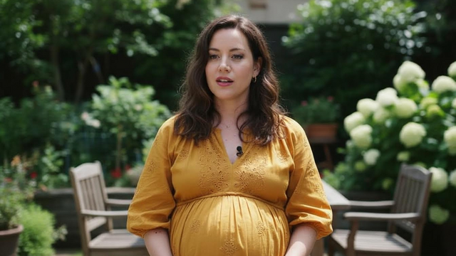 Pregnant Aubrey Plaza’s Baby-to-Be Steals the Show With a Mid-Interview Kick