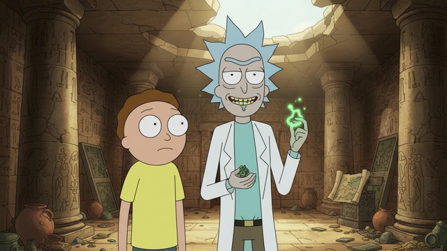 Rick and Morty Spinoff Teaser Promises X-Files Intrigue With a National Treasure Twist