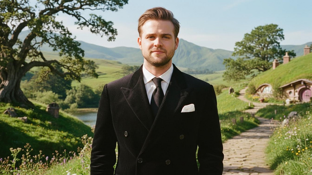He Watched It a Million Times — Now Leo Woodall Is Living His Lord of the Rings Childhood Dream