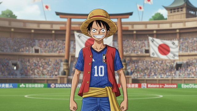 One Piece Rallies Behind Japan’s FIFA World Cup 2026 Squad With a Surprise Collaboration