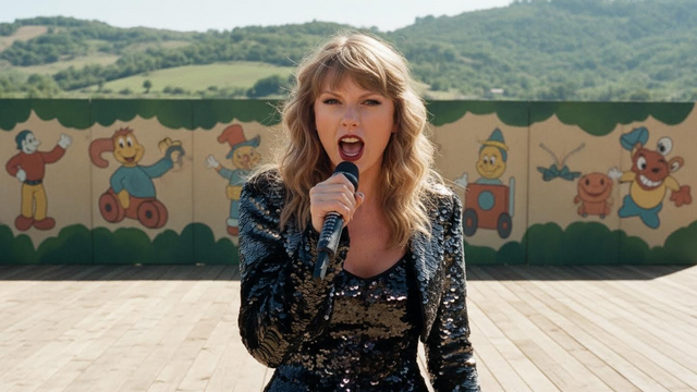 Taylor Swift Joins Randy Newman for a Show-Stopping Surprise Duet After the Toy Story 5 World Premiere