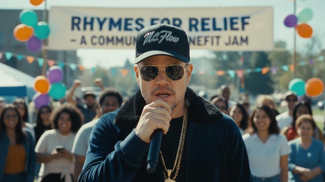 Matt Damon Takes Over Jimmy Fallon’s Monologue, Unleashes Rap Alter Ego For A Cause