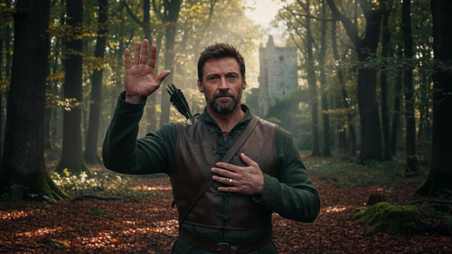 Hugh Jackman all but confirms the ending you’re expecting in The Death of Robin Hood