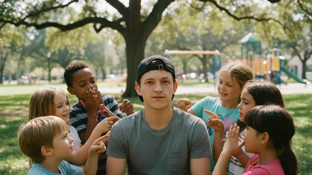 Kids Grill Tom Holland Over His Marvel Spoilers in Hilarious Video