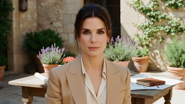 Why did Sandra Bullock pour every spare penny into real estate?