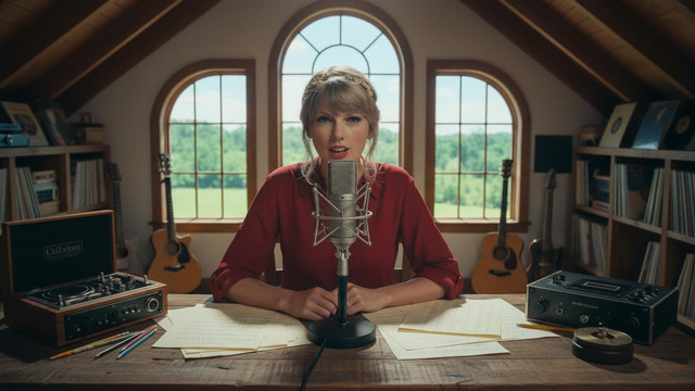 Taylor Swift goes all in on new music, returning to the studio