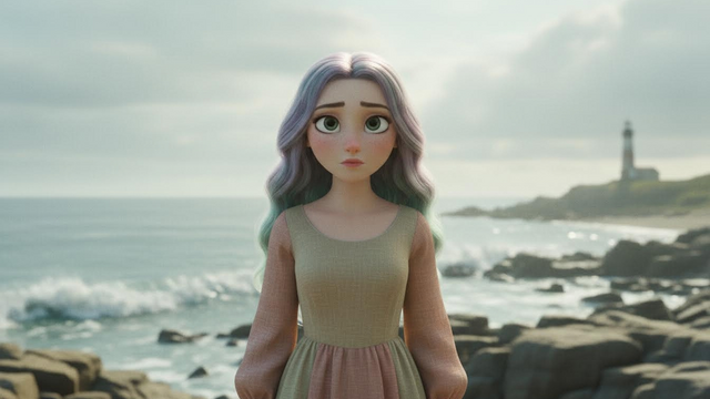 Exclusive look: Netflix previews its bittersweet animated romance 'In Waves'