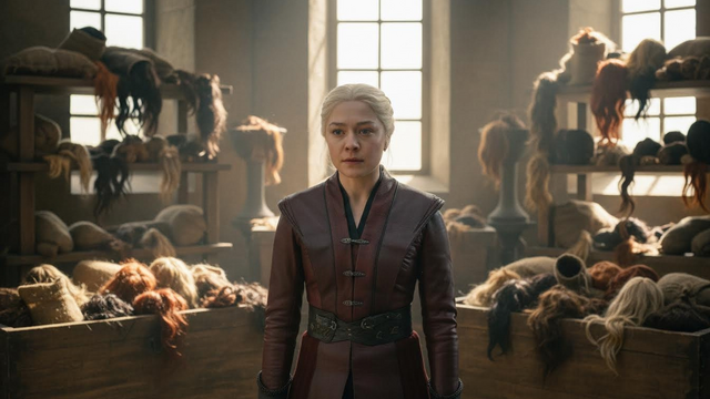 For the House of the Dragon audition, Emma D’Arcy went DIY with a wig