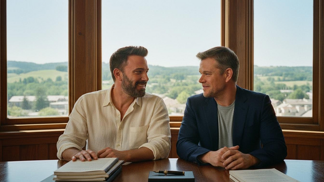 Hollywood’s pay problem meets a challenger: Ben Affleck and Matt Damon’s Equity